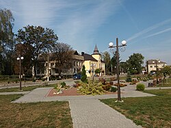 Main square in the village