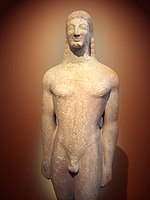 Kouros[45] from Thera.