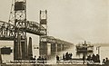 The Interstate Bridge soon after its opening in 1917 with the ferry adjacent