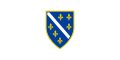 Flag of the Republic of Bosnia and Herzegovina (20 May 1992 − 3 February 1998)