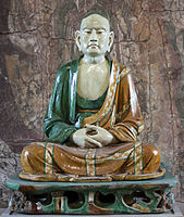 British Museum, Seated Luohan from Yixian