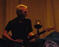 Mike McCready on stage with Pearl Jam in Columbia, Maryland on September 18, 1998.