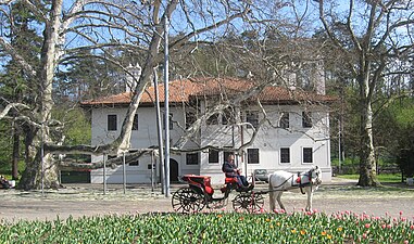 Prince Miloš' Residence in Topčider, Belgrade, 1833