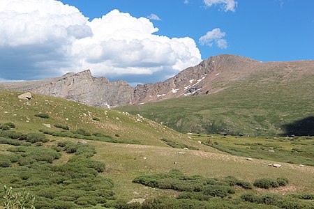 The Sawtooth and Mount Bierstadt from the Guanella Pass Scenic Byway