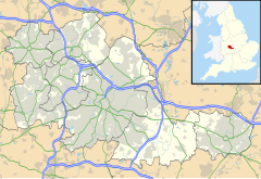 Perry Barr is located in West Midlands county