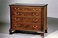 A chest of drawers has a clearly discernible top, bottom, front, back, and sides.