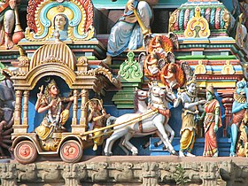 Detail of a gopuram