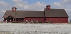 Lofte Community Theatre, on the eastern outskirts of Manley.