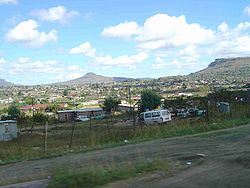 Maseru viewed from south