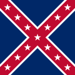 The battle flag used by the Army of the Trans-Mississippi