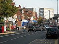 Western section of High Road, looking east