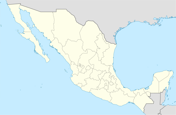 1952–53 Mexican Segunda División season is located in Mexico