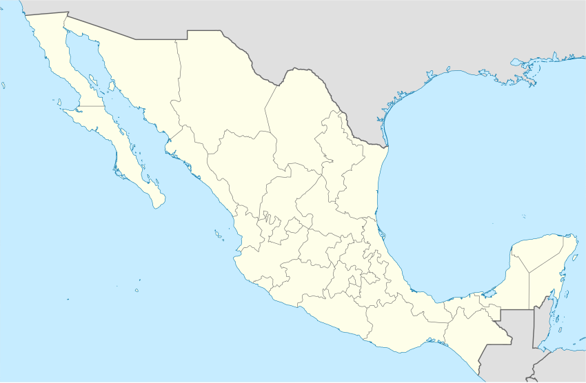 Primera División de México Apertura 2003 is located in Mexico