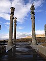 Persian columns at Persepolis, Iran