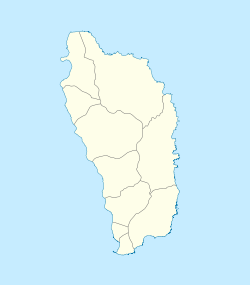 Dublanc is located in Dominica