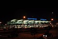 Night view of the Noi Bai International Airport Terminal 2.