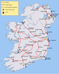 Azeṭṭa n rrayat n tmacint, inafagen ed isugan n Irland.