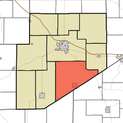 Location of Marion Township in Decatur County