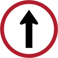 Go straight