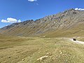 Vysoké hory pohoria Ťanšan v Kirgizsku