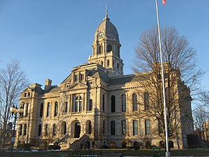 Kosciusko County Courthouse in Warsaw