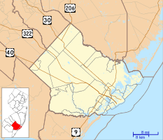 Somers Point is located in Atlantic County, New Jersey