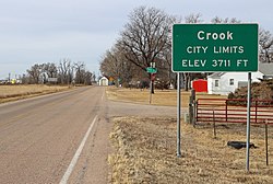 Entering from the east on U.S. Route 138.