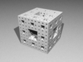 Menger sponge - 3D