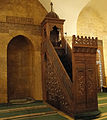 Mihrab and minbar