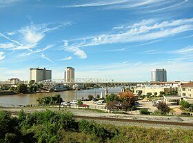 Downtown Shreveport, Louisiana, in 2015