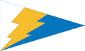 Burgee of University of New England, USA