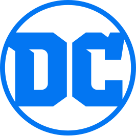 DC Comics logo, sinds de introductie van DC Rebirth comicline in 2016