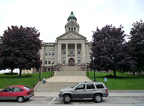 Das Winneshiek County Courthouse in Decorah