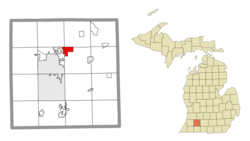 Location within Kalamazoo County