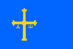 Flag of Asturias (Victory Cross)