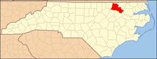 North Carolina Map Highlighting Halifax County.PNG