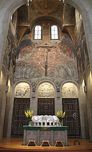 Altar of Engelbrektskyrkan in Stockholm (1914)