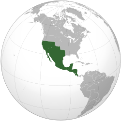 Location of Mexico