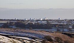 Radomes at RAF Menwith Hill