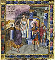 David glorificado por las israelitas, idem., fol. 5v.