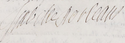 Isabelle d'Orléans's signature