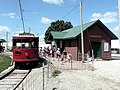 Yarmouth, Iowa Depot on Old Threshers' grounds