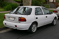 1994–1997 Kia Mentor GLX Liftback (Australia)