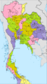 Map of Setul (Satun) as part of Monthon Syburi (Kedah) in 1900