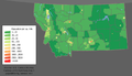 Image 51Montana population density map (from Montana)