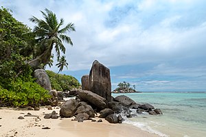 Praia em Anse Royale