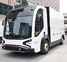 REE Automotive P7-C class 4 electric truck.