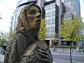 Image 2A memorial to the Great Famine (Ireland), a famine event in Ireland that faced elongated suffering from the UK's domestic policy failures at the time under the Prime Ministers Sir Robert Peel and Lord John Russell. (from Health politics)