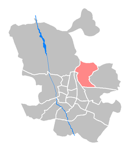 Location of Hortaleza