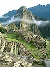 Zonsopgang over Machu Picchu